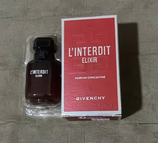 Miniatura perfume 10ml de bolsa givenchy l'interdit novo