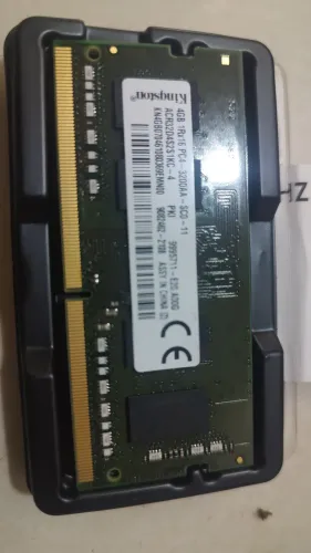 Memória Ram Kingston 4gb Ddr4 3200mhz Para Notebook
