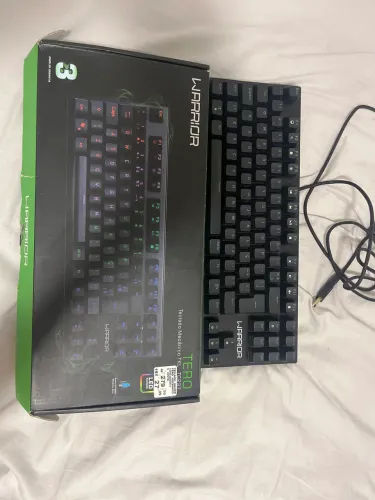 Teclado Gamer Mecânico - Warrior