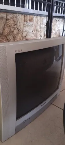 Tv Tubo Panasonic com Dvd