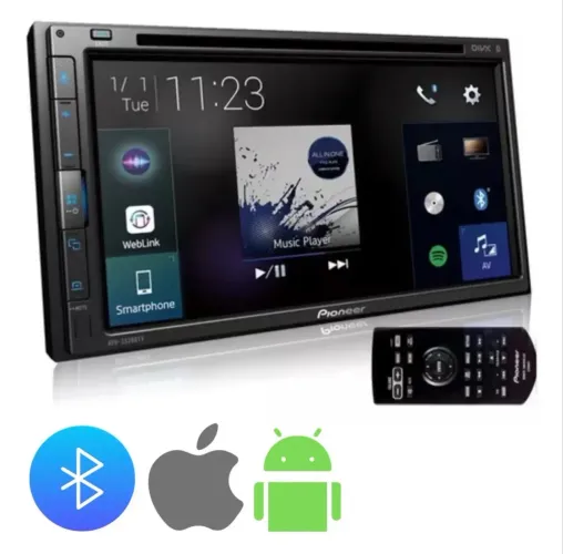 Central Multimídia Pioneer AVH-Z5280TV com Dvd Player e TV