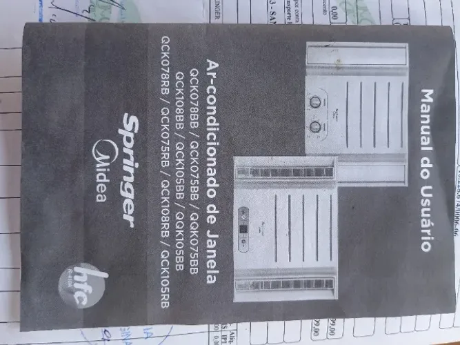 AR CONDICIONADO SPRINGER 7.500BTU, 127V