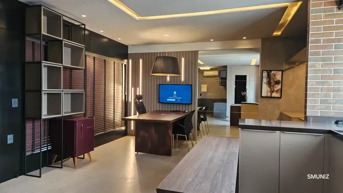 Sala Comercial totalmente mobiliada