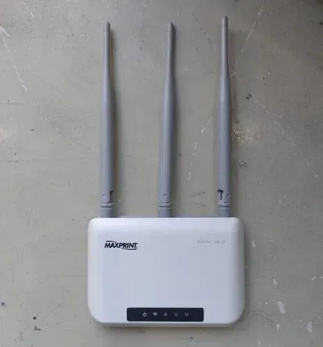 Roteador Wireless Wi-fi MaxPrint 3 Antenas