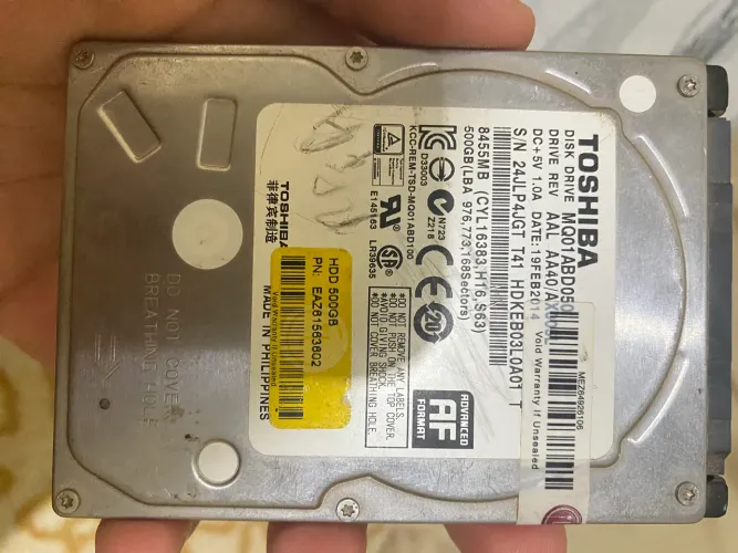 HDD de 500GB