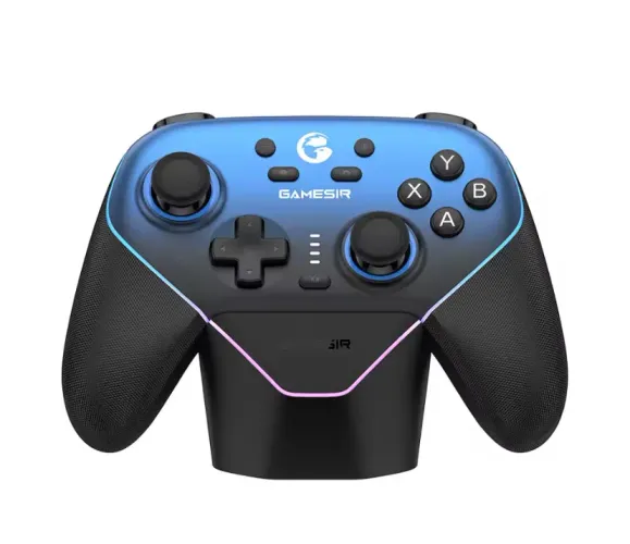 Controle Gamesir Super Nova Sem Fio Hall Effect Anti Drift Rgb Com Dock de Carregamento