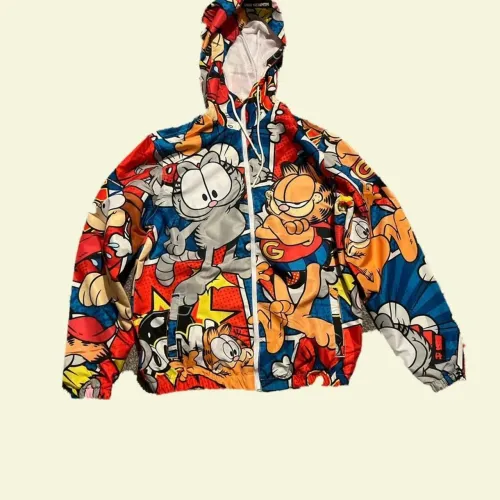 Jaqueta Nickelodeon Garfield - Corta vento / Rara / Original