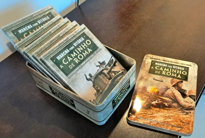 Box de DVDs de Colecionador: "Marcha para Vitória - A Caminho de Roma".