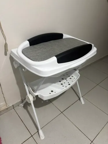 Banheira e trocador, aceito cartão 
