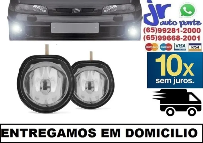 Par Farol de Milha Marea 98 até 07 Auxiliar Neblina