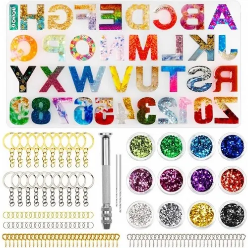 Kit silicone para chaveiros