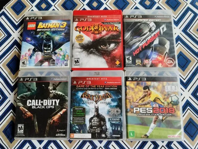 Jogos de Playstation 3 [LOTE FECHADO]