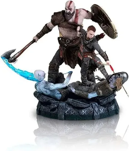 God of War Stone Mason's Collector's Edition (Somente Estátua) Kratos and Atreus PS4