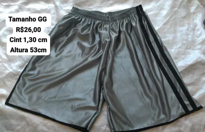 Shorts masculino tamanho G/GG conforto e qualidade para o seu dia