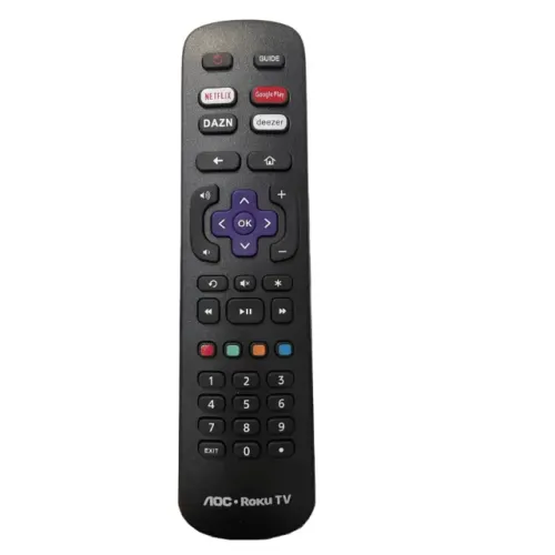 Controle Remoto Tv Aoc Roku Smart - Novo