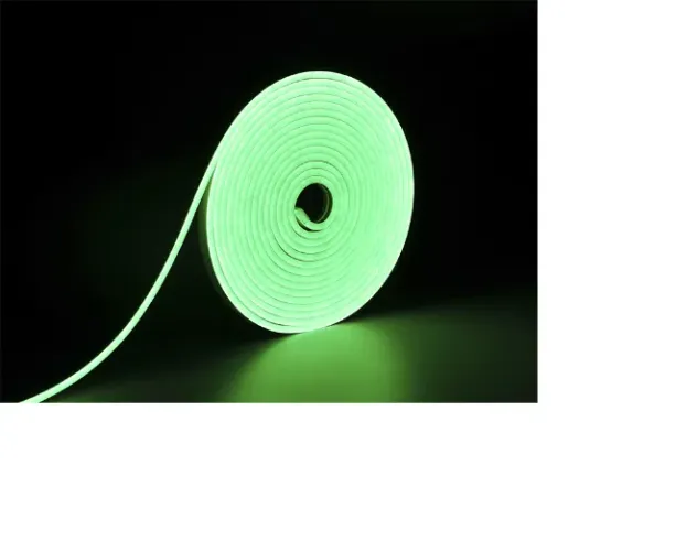 fita de led neon flexivel Verde