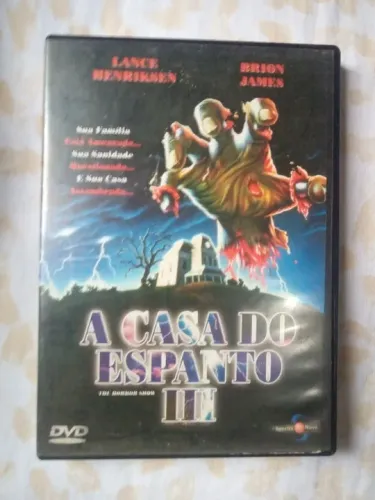 Dvd casa do espanto 3 terror