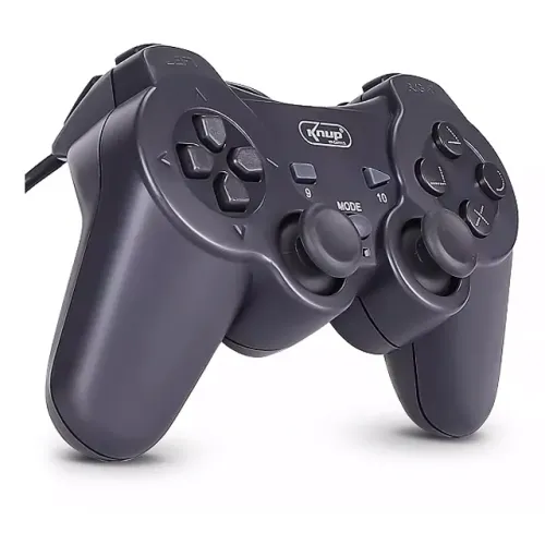 Controle Joystick Com Fio Usb Para PC e Notebook - Knup em São Luís ma