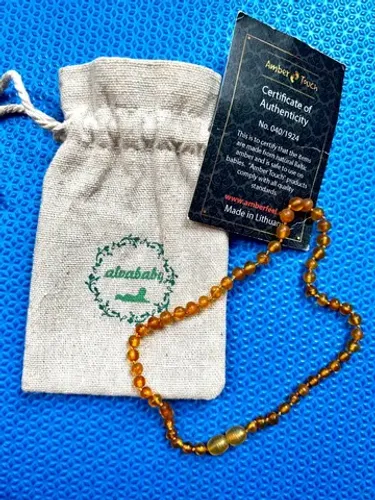 Cordão de âmbar novo