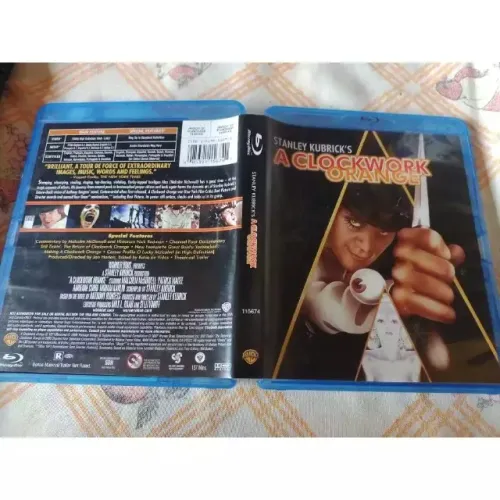 Laranja Mecanica - Bluray Filme Importado com Legendas em Português