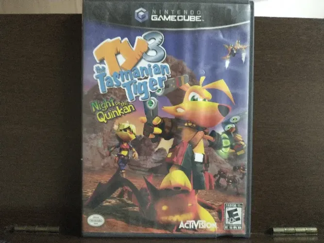TY The Tasmanian Tiger 3 Night Of The Quinkan - Nintendo Gamecube Original