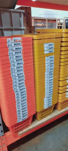 Cestinha de supermercado