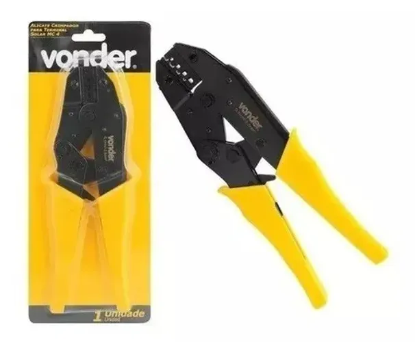 Alicate Crimpador Para Terminal Solar Mc4 0,1 A 2,5mm Vonder