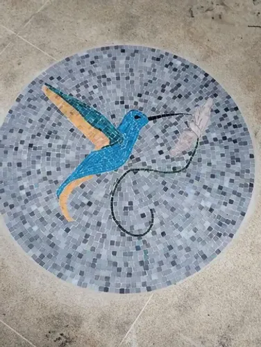 Piso piscina, mosaico piso, revestimento