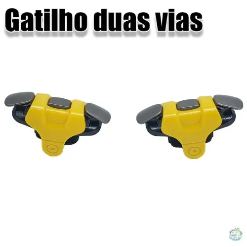 Gatilho L1 R1 duas posições para celular Pubg Free Fire COD
