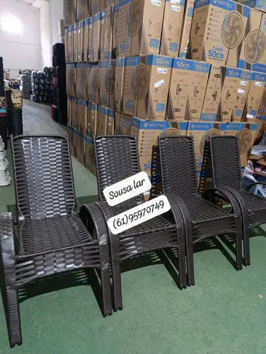 Cadeiras de Fibra sintética para Área Externa 170 unidade