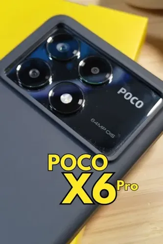 Xiaomi Poco X6 Pro 256Gb/8Gb Preto | Lacrado Novo