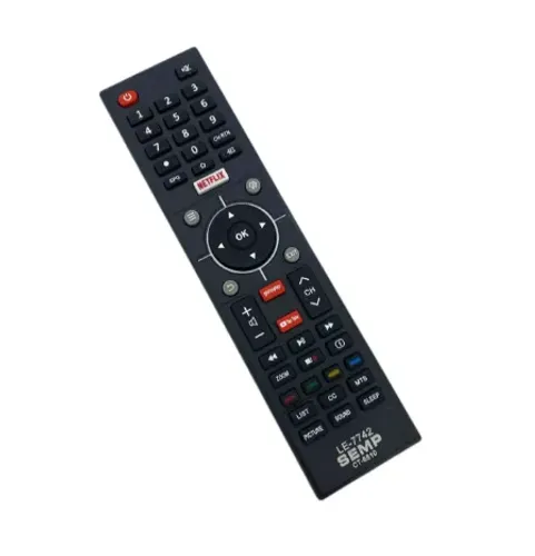  CONTROLE REMOTO PARA TV SMART SEMP / TOSHIBA LE-7742