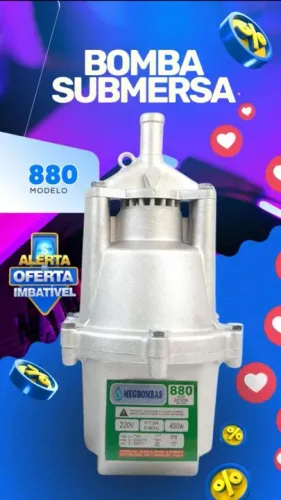 Bomba Submersa 880 - Oferta Imbatível!