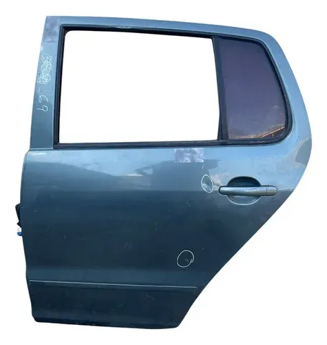 Porta Fox 2014/2015/16 Traseira Esquerda Cinza