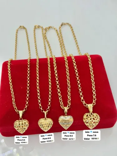 Colar de ouro 18k Feminino | Certificado de garantia | Loja física