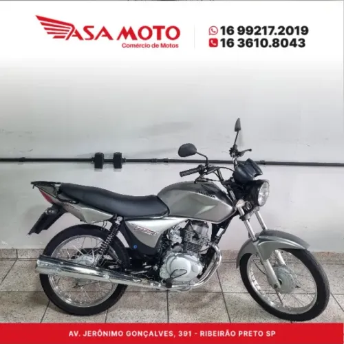 TITAN 150 ES 2008 CINZA