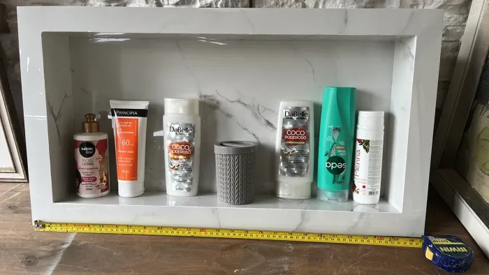 Nichos para banheiro em porcelanato