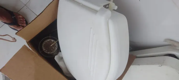 Assento sanitário para idoso