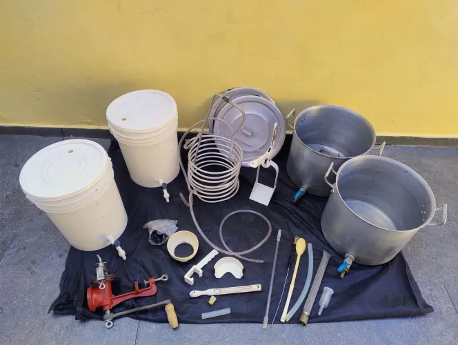 Kit para fazer cerveja artezanal