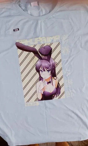 Blusa básica anime tamanho g leve confortável 
