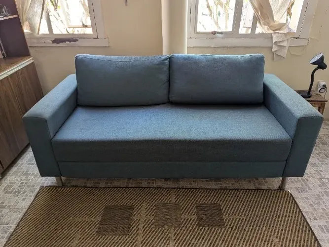 Conjunto de 02 Sofás 03 lugares Tok Stok Muy