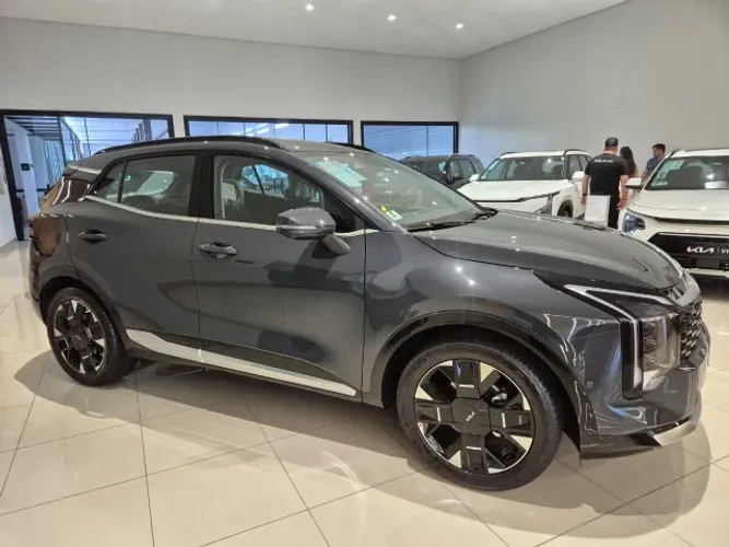 Sportage Prestige Híbrido 2025/2026 - Pronta Entrega - Isenção IPVA - Cor Cinza Penta