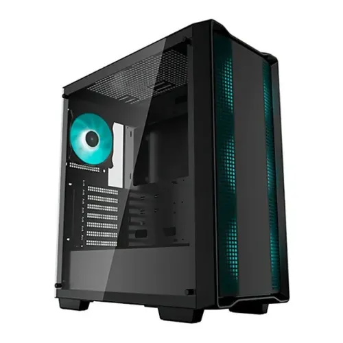 Gabinete Gamer Deepcool CC 560 Black *Com 4 Fans Led* - ATX, Micro-ATX e Mini-ITX - WZetta
