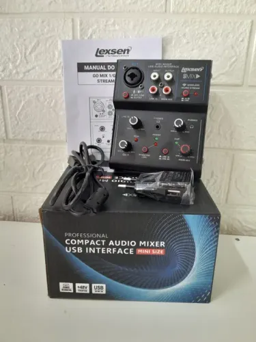 Mixer Lexsen Gomix 1 Canal C/Interface/BT USB