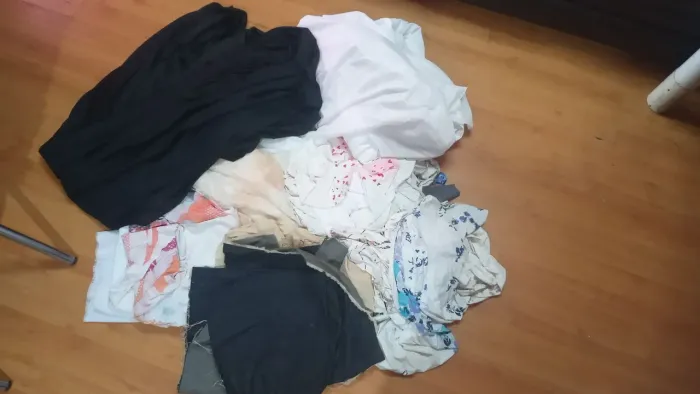 Retalhos tecidos diversos