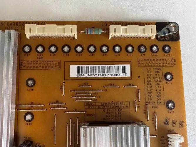 Placa Fonte Tv 47lv5500-sd 47lv5500 Eax62865401/8