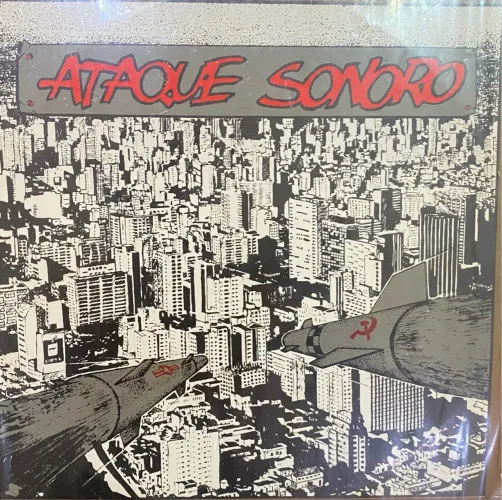 Lp Ataque sonoro . Hard core e punk rock.