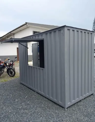 Container modular escritório almoxarifado 