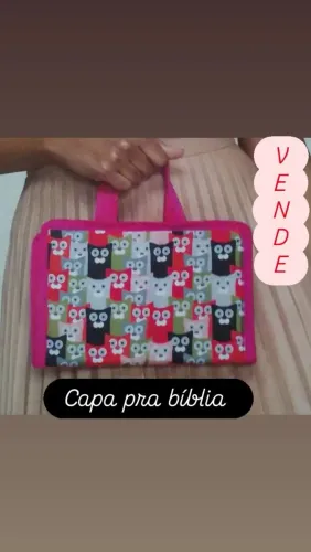 Capa para Bíblia - coruja 