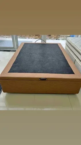 Base Box Baú para Cama casal bom sono 